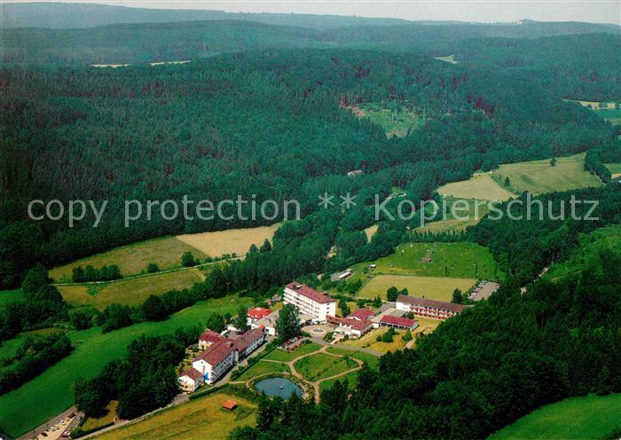Neukirchen Knuellgebirge Fliegeraufnahme Rehazentrum Urbachtal
