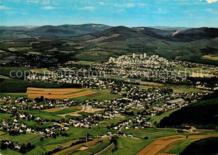 Kreuztal Westfalen Fliegeraufnahme