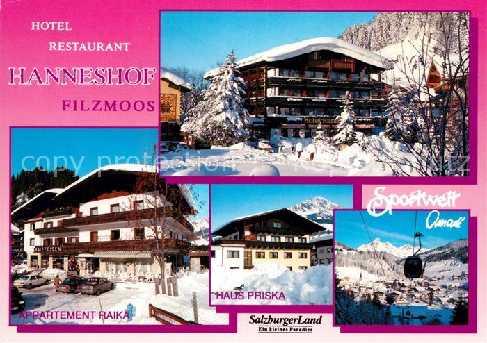 Filzmoos Hotel Restaurant Hanneshof