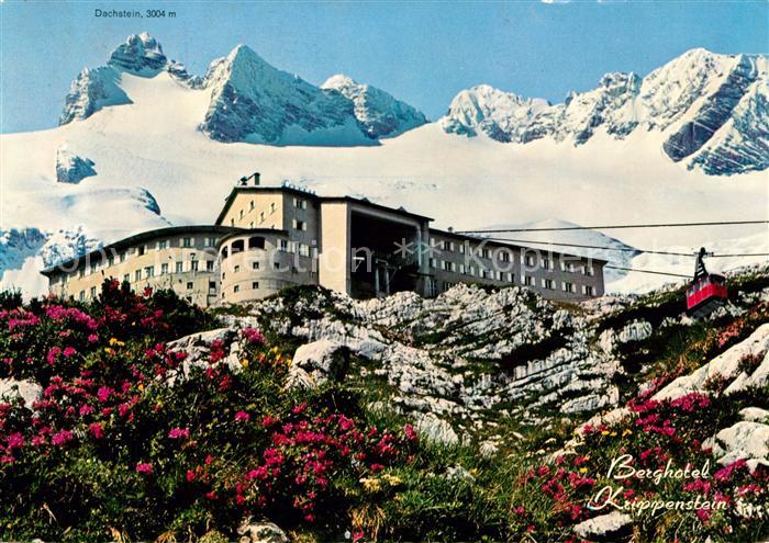 Obertraun Berghaus Krippenstein mit Koenig Dachstein