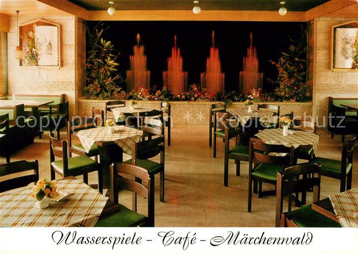 Bad Koenigshofen Wasserspiele Cafe Maerchenwald