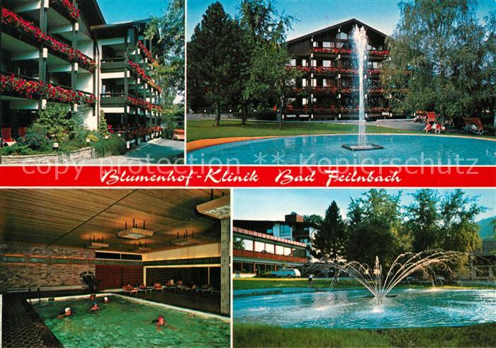 Bad Feilnbach Blumenhof Klinik Hallenbad Fontaene