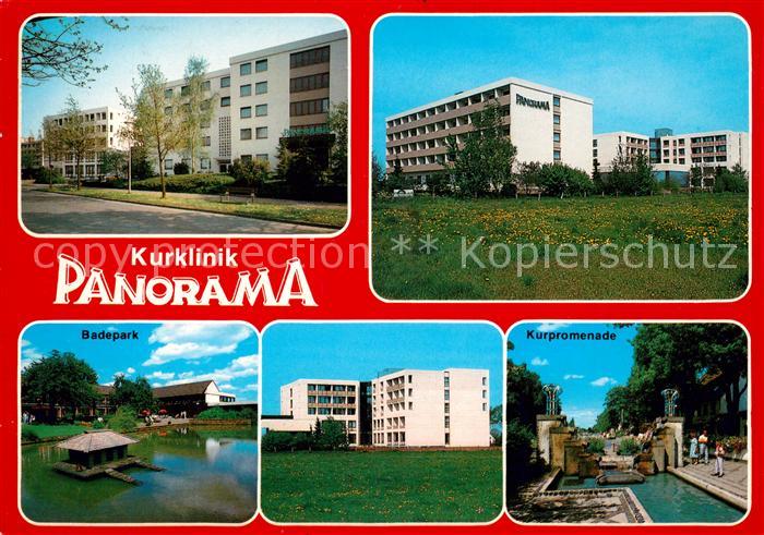 Bad Waldliesborn Kurklinik Panorama Badepark Kurpromenade