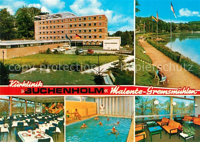 Malente-Gremsmuehlen Kurklinik Buchenholm Luftkurort Kneipp Heilbad Naturpark Ho