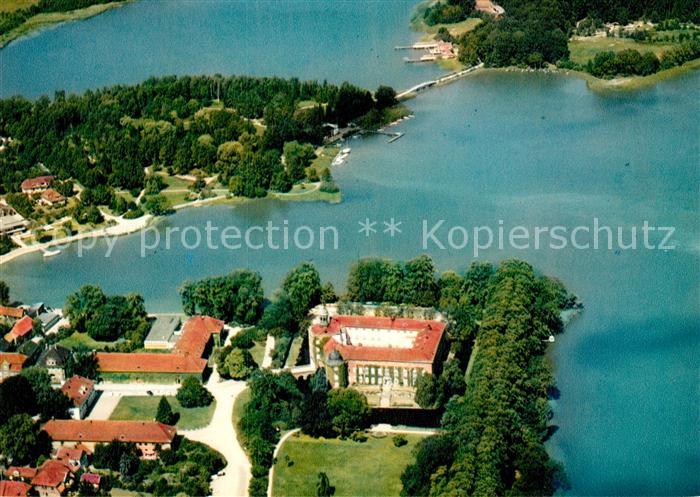 Eutin Schloss Rosenstadt Naturpark Holsteinische Schweiz Fliegeraufnahme