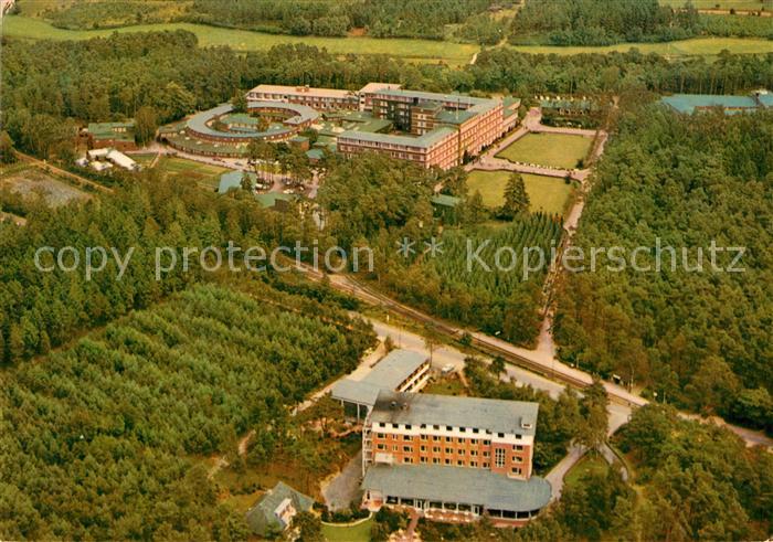 Bad Bramstedt Kurhaus Kurhotel Solbad Moorbad Fliegeraufnahme