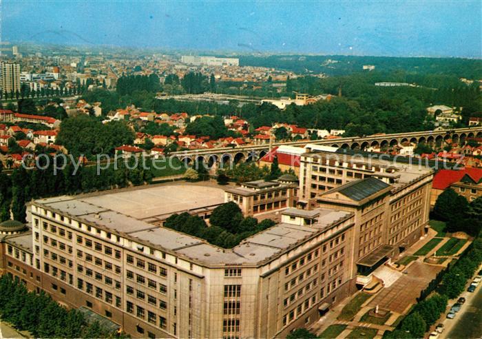 Saint-Maur-des-Fosses Lycée Marcelin Berthelot vue aérienne