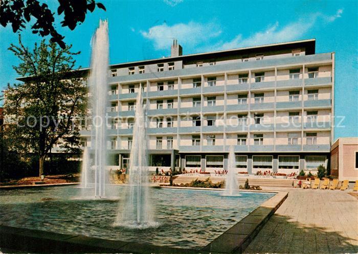 Bad Wildungen Kursanatorium Wicker Wasserspiele