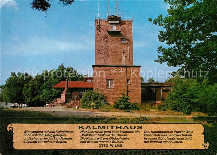 Elmstein Kalmithaus an Deutscher Weinstrasse Gedicht Otto Wilms