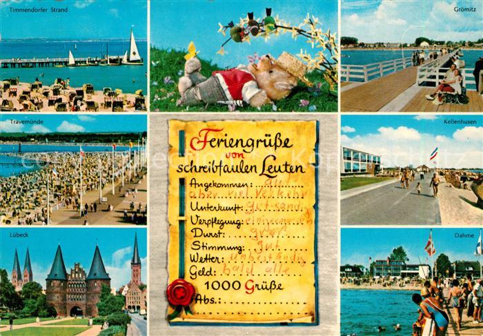 Timmendorfer Strand Seebaeder Travemuende Luebeck Groemitz Kellenhusen Dahme Kle