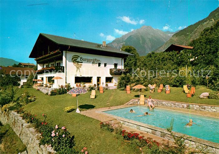 Oberplars Algund Pension Burggraeflerhof Swimming Pool