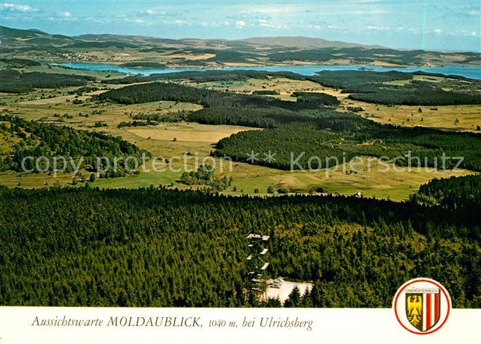 Ulrichsberg Oberoesterreich Aussichtswarte Moldaublick Boehmerwald Boehmen Molda