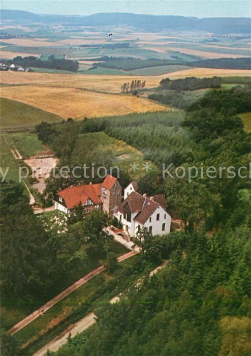 Fischbeck Weser Hotel Restaurant Weisses Haus Fliegeraufnahme