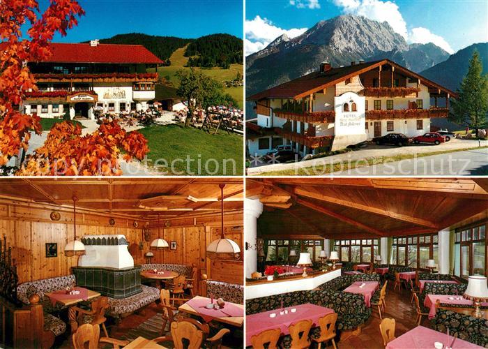 Ramsau Berchtesgaden Hotel Gasthof Nutzkaser Restaurant Alpenblick