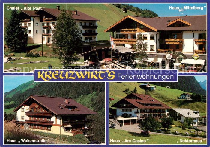 Hirschegg Kleinwalsertal Vorarlberg Gasthof Kreuzwirt Ferienwohnungen