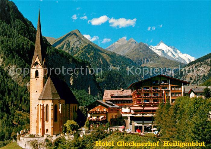 Heiligenblut Kaernten Hotel Glocknerhof Kirche Grossglockner Hohe Tauern