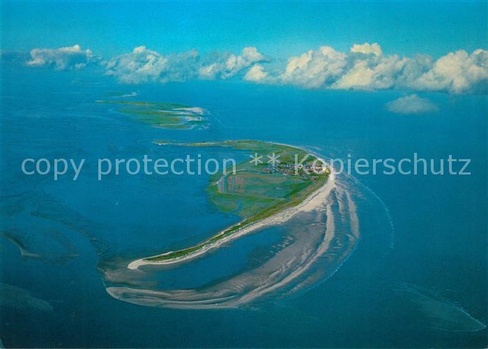 Wangerooge Nordseebad Nordseeinsel Fliegeraufnahme