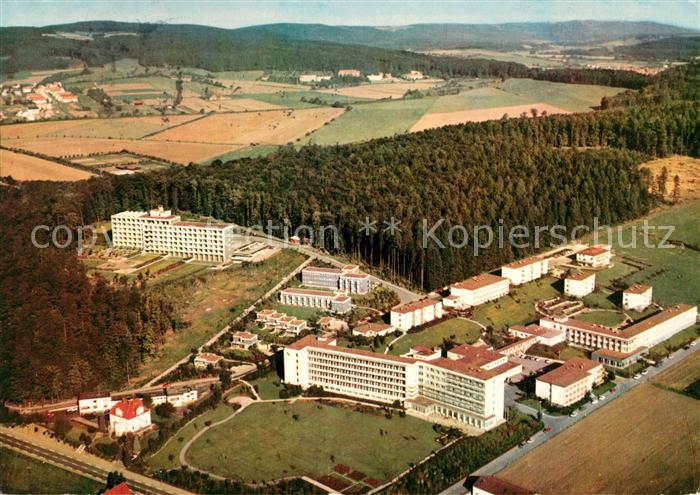 Bad Driburg Sanatorium Berlin und Fachklinik Rosenberg Fliegeraufnahme