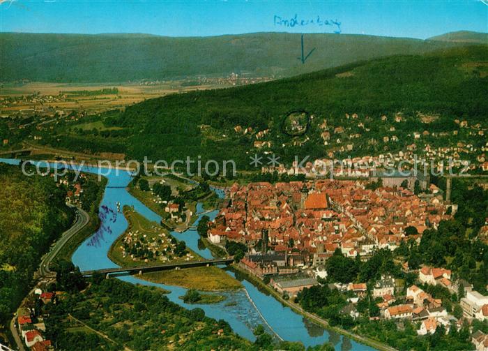 Hann. Muenden Fliegeraufnahme