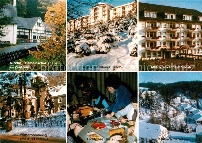 Weltersbach Witzhelden Pilgerheim Kirche Gemeinschaftshalle Appartmenthaus Alten