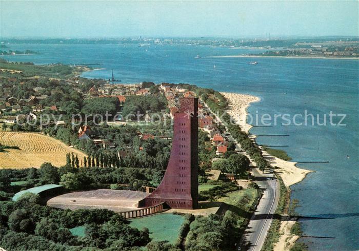 Laboe Marine Ehrenmal Ostseebad Fliegeraufnahme