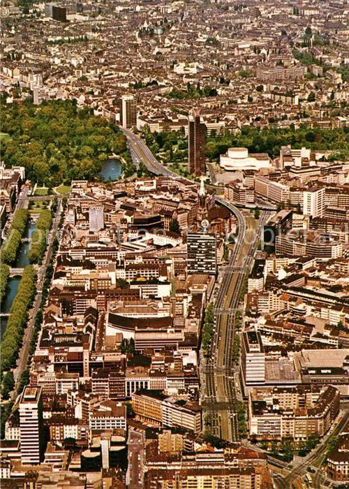Duesseldorf Fliegeraufnahme