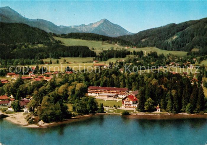 Bad Wiessee Haus Hubertus am Tegernsee Blick zum Kampen Tegernseer Berge Flieger