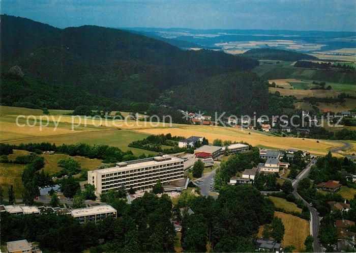 Bad Wildungen Rheumaklinik der LVA Oldenburg Bremen Fliegeraufnahme