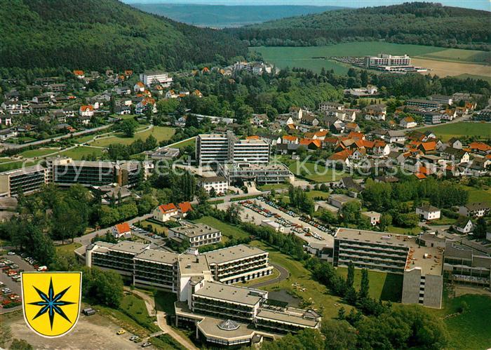 Reinhardshausen Kurhaeuser Kliniken Fliegeraufnahme