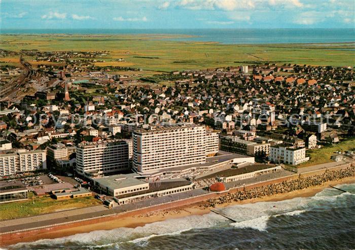 Westerland Sylt Nordseeheilbad Fliegeraufnahme