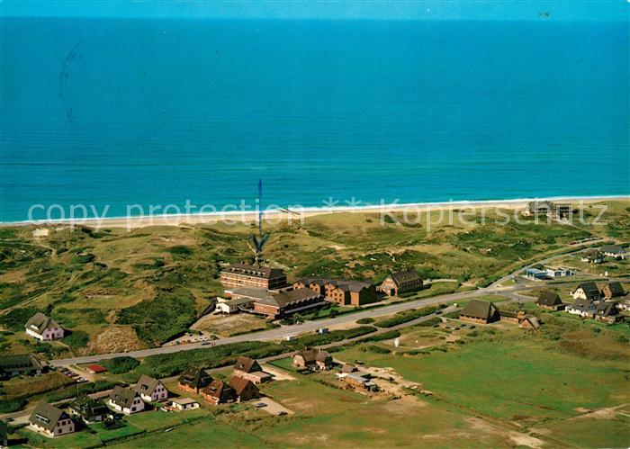Rantum Sylt Seeheim Alt-Rantum Nordseebad Fliegeraufnahme