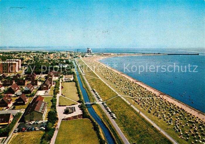 Buesum Nordseebad Fliegeraufnahme
