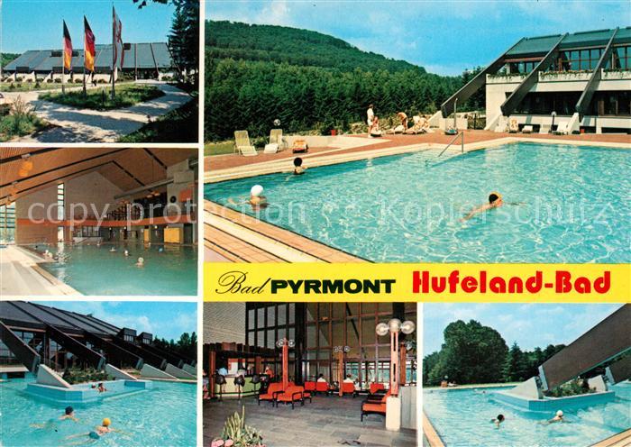 Bad Pyrmont Hufeland Bad Sole Hallenbad Freibad