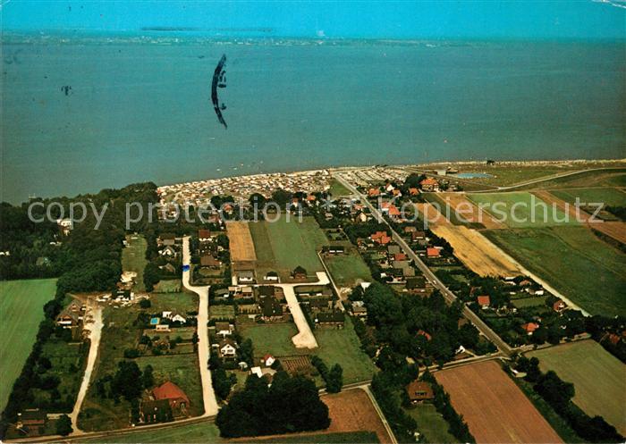 Dangast Nordseebad Fliegeraufnahme