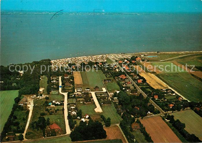 Dangast Nordseebad Fliegeraufnahme