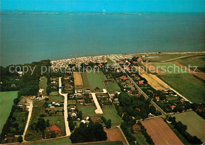 Dangast Nordseebad Fliegeraufnahme