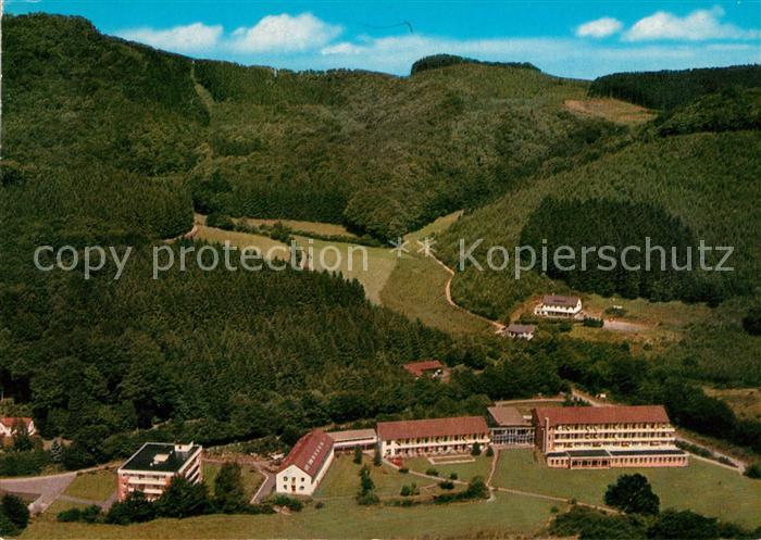 Hachen Sauerland Sauerlandklinik Fliegeraufnahme
