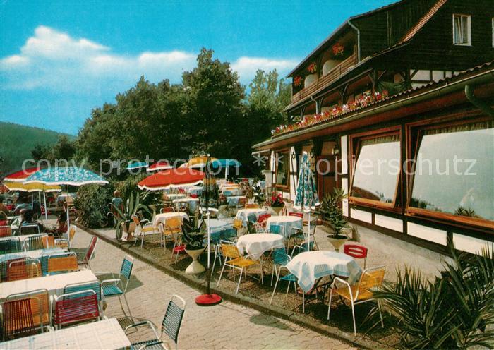 Bad Sooden-Allendorf Berggasthof Ahrenberg Terrasse