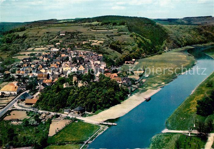 Polle Oberweser Fliegeraufnahme