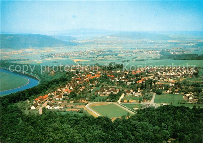 Fuerstenberg Weser Fliegeraufnahme