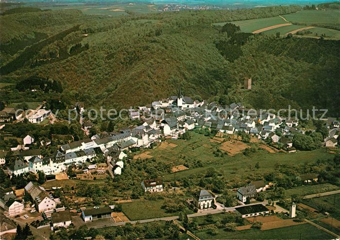 Manderscheid Eifel Heilklimatischer Kneipp Luftkurort Fliegeraufnahme