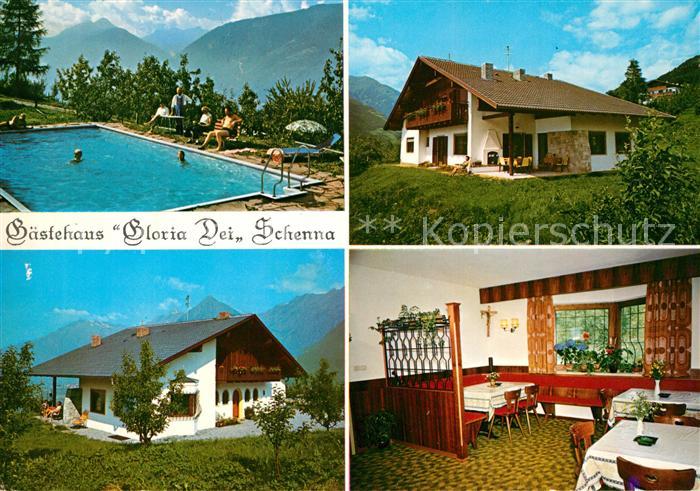 Schenna Meran Gaestehaus Gloria Dei Schwimmbassin
