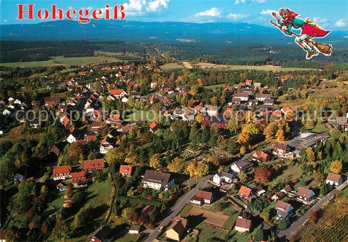 Hohegeiss Harz Fliegeraufnahme