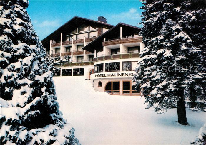 Hahnenklee-Bockswiese Harz Hotel Hahnenkleer Hof Winterlandschaft