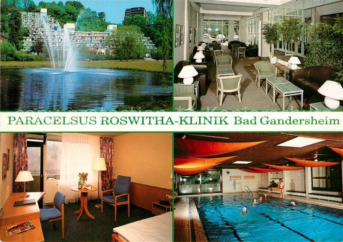 Gandersheim Bad Schwimmbad Fontaine Roswitha Klinik