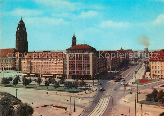 Dresden Pirnaischer Platz Thaelmann Strasse