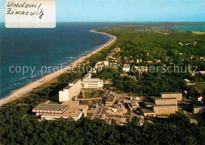 Zinnowitz Ostseebad Fliegeraufnahme