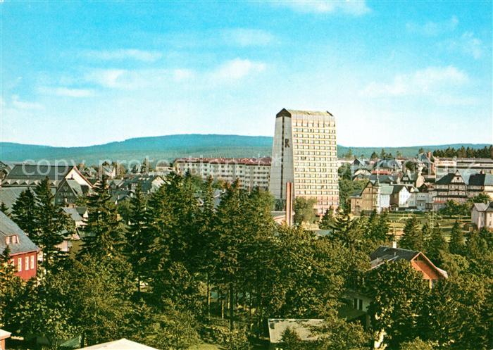 Oberhof Thueringen FDGB Erholungsheim Rennsteig