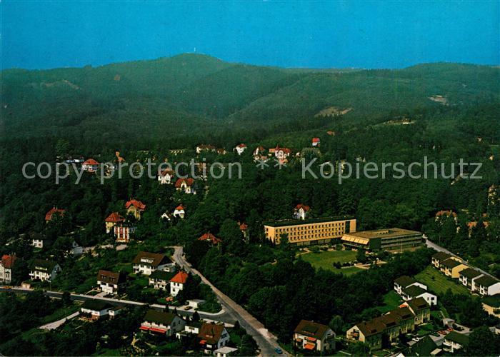 Bad Sachsa Harz Fliegeraufnahme Kurklinik