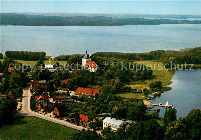 Bosau Fliegeraufnahme Grosser Ploener See